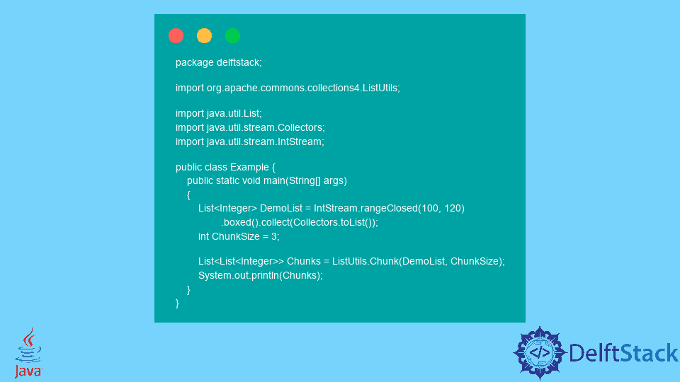 Java 8 List Split By Size